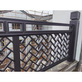 Guardrail, beauty lean, flying rafter, arch of wooden architecture, teapot stall, etc