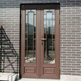 Window screen integrated doors and windows