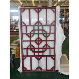 Window screen integrated doors and windows