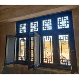 Window screen integrated doors and windows