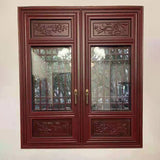 Window screen integrated doors and windows